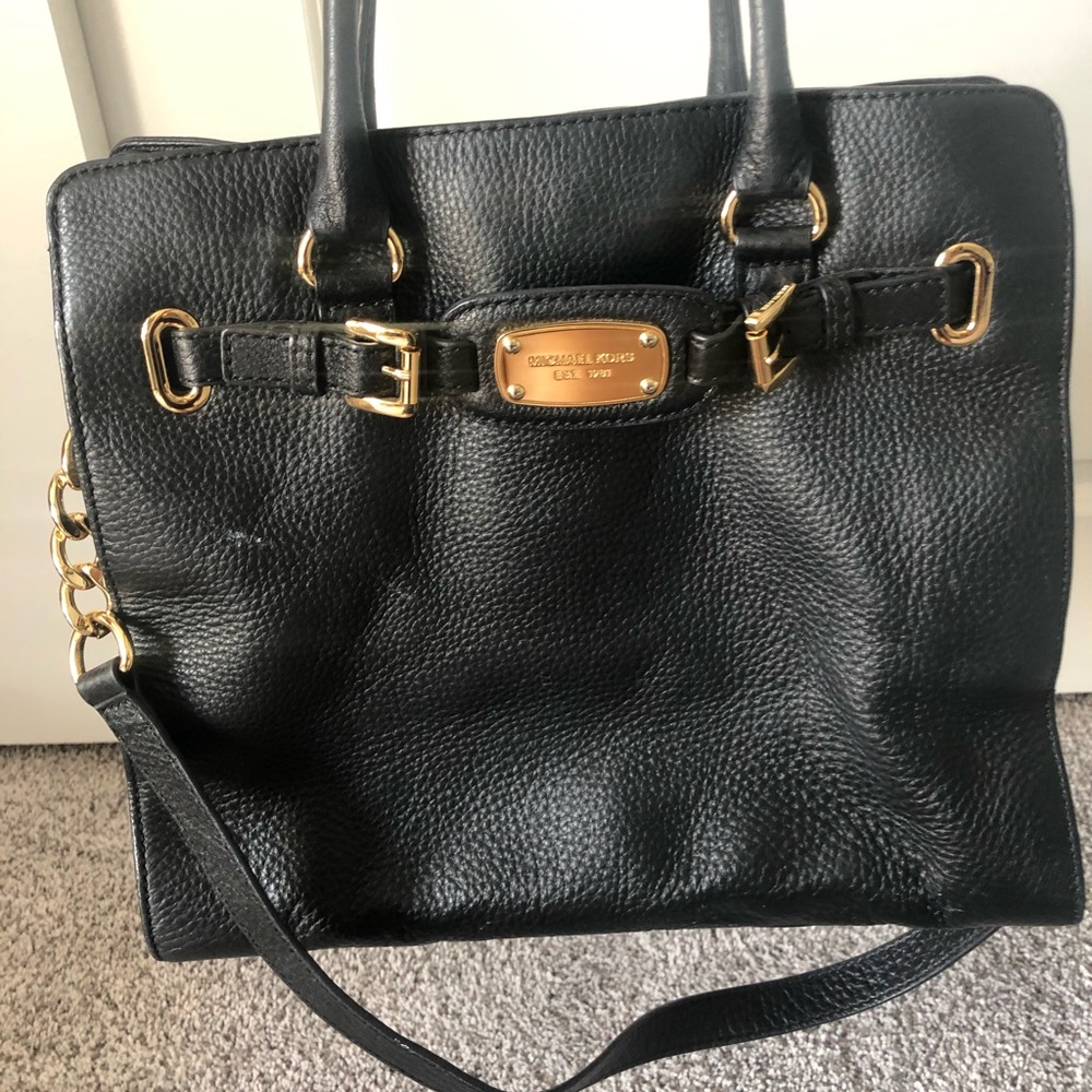 Michael Kors Soft Leather Hamilton Large Bag